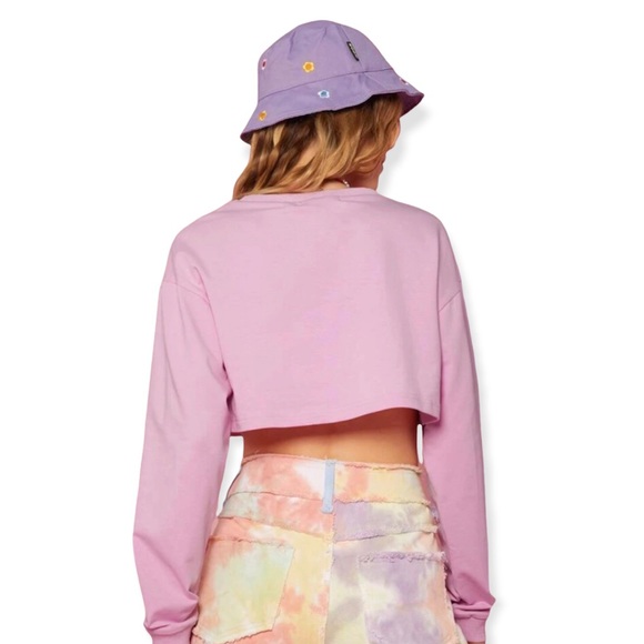 🆕Hello Kitty Cropped Long Sleeve Sweatshirt - Picture 5 of 6